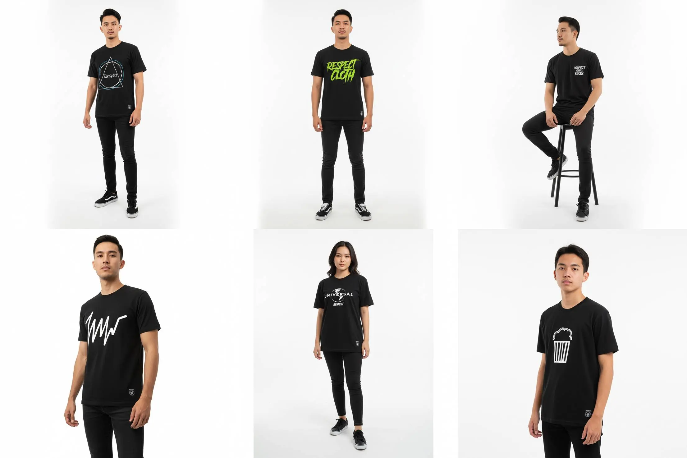 pusat grosir kaos distro original supplier tangan pertama