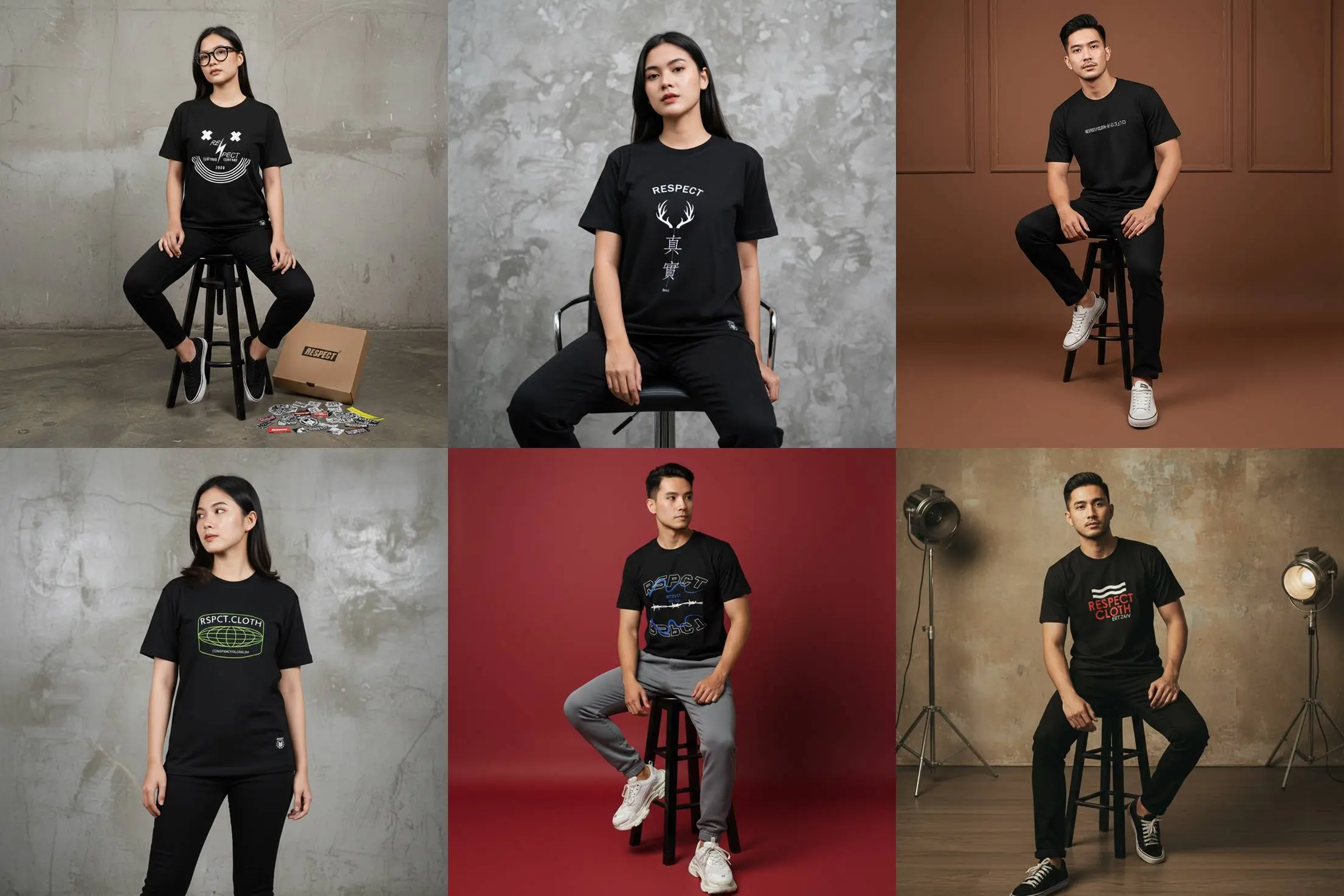 pusat grosir kaos distro original supplier tangan pertama